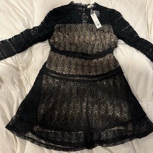 Francesca’s fit and flare mini dress